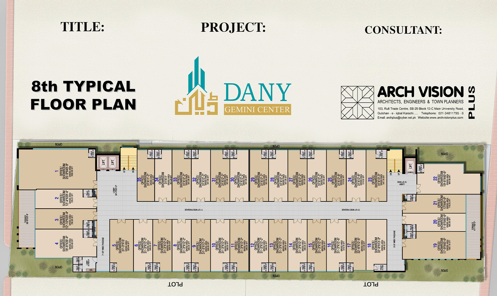 DGC - 8th Typical Floor Plan