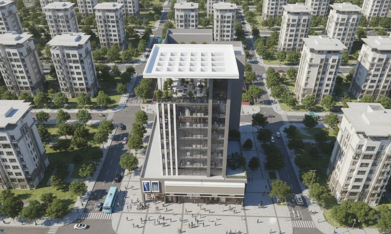 Aerial view of Dany Gemini Center